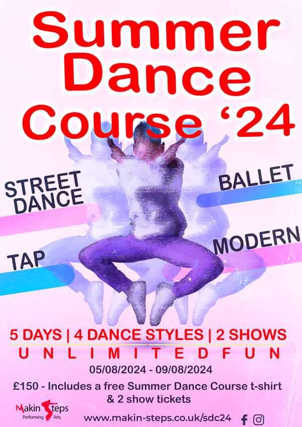 Makin Steps Summer Dance Course 2024