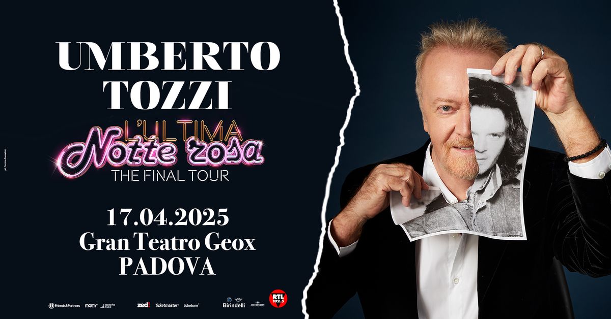 UMBERTO TOZZI L'ultima Notte Rosa - The Final Tour