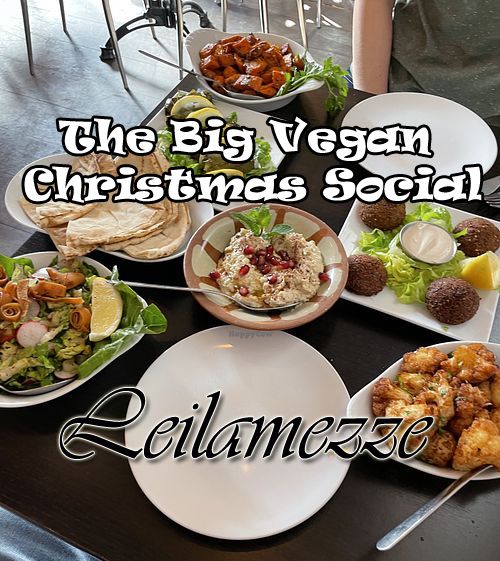 Vegan Christmas Social - Meal at Leilamezze