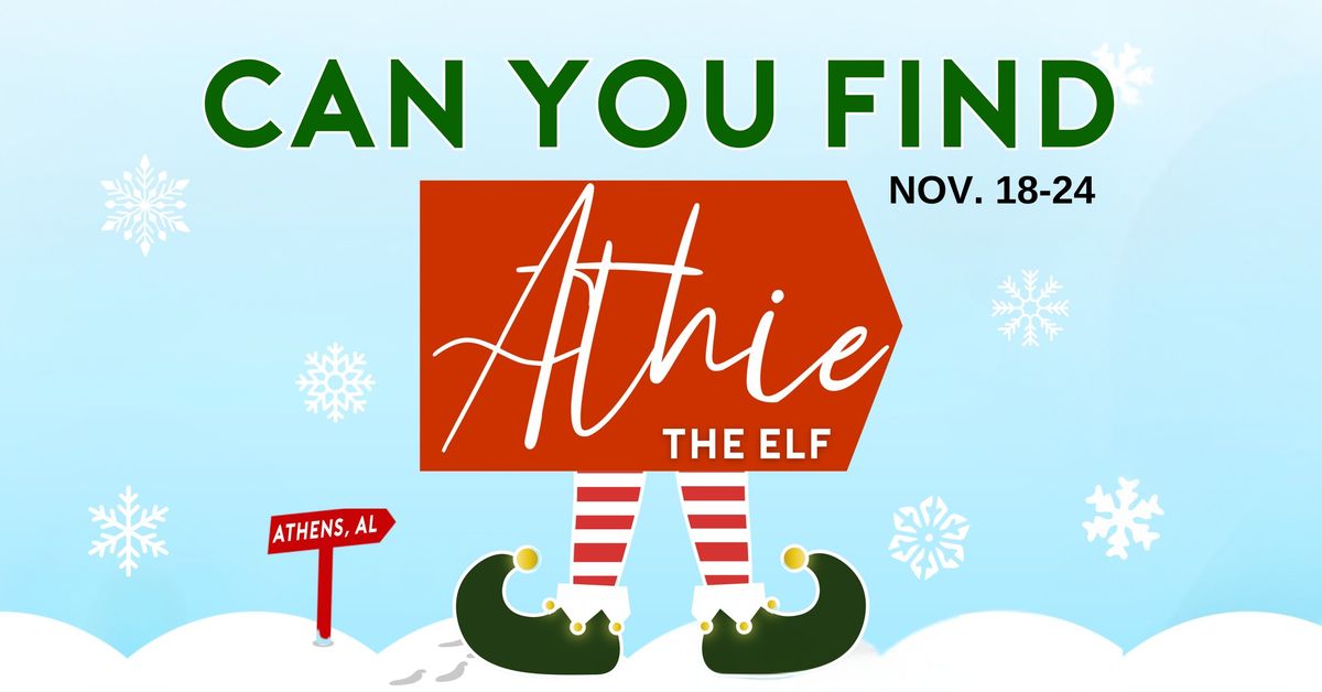 Can You Find Athie the Elf?