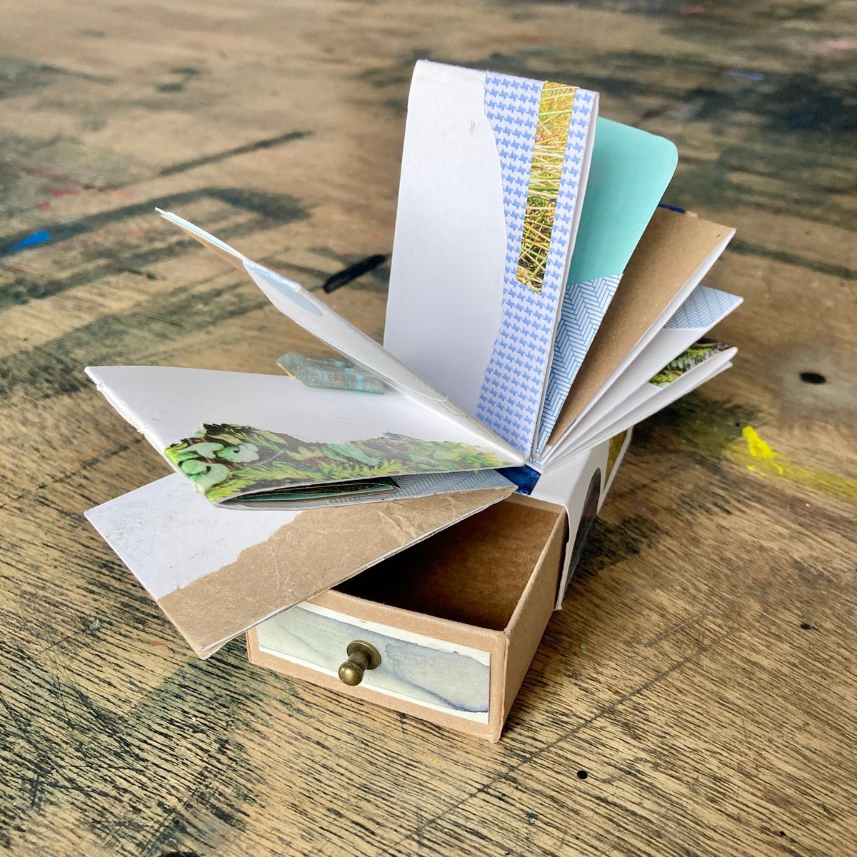 Accordion Matchbox Books Workshop