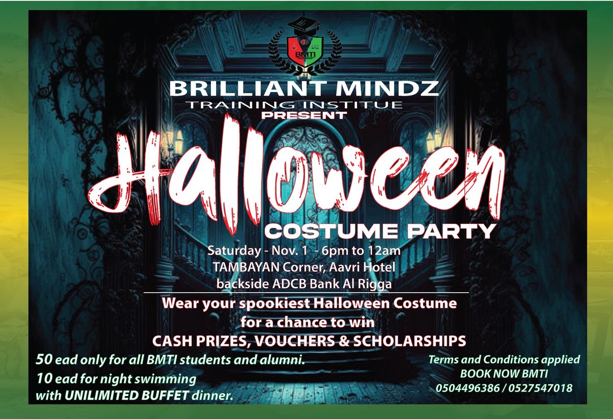 BMTI Halloween Costume Party