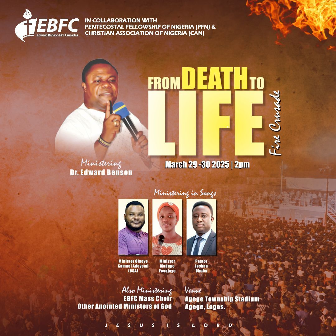 EBFC March 2025 Crusade: FROM DEATH TO LIFE