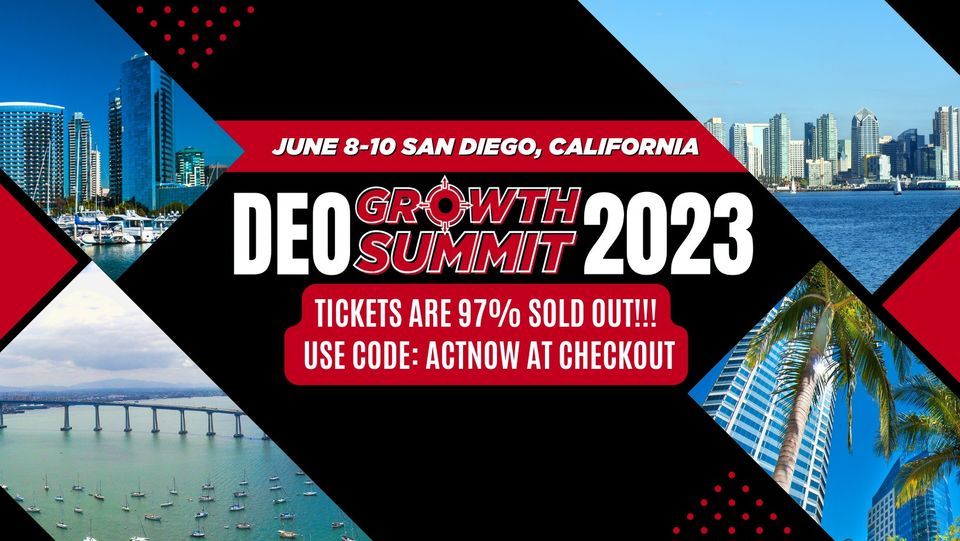 DEO Growth Summit 2023, Grand Hyatt San Diego, 8 June 2023