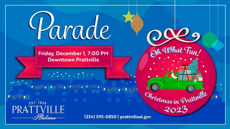 Annual Christmas Parade, Downtown Historic District, Prattville, 1