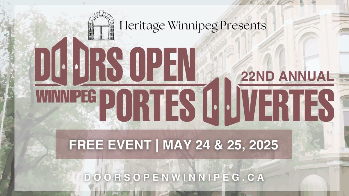 Doors Open Winnipeg 2025