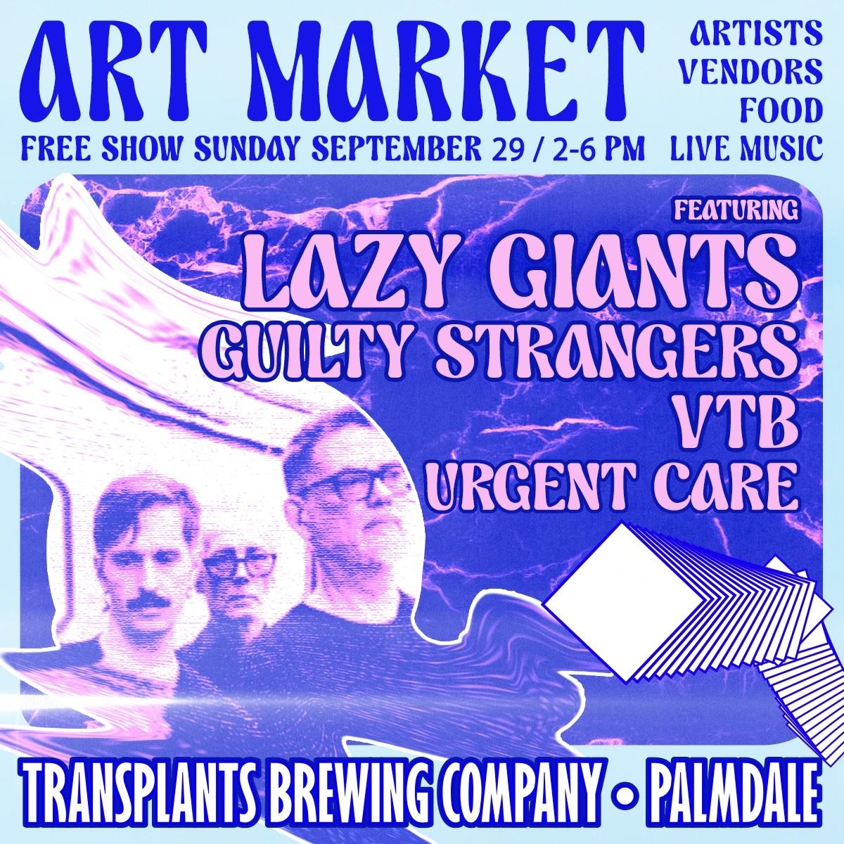 Art Market and FREE SHOW with Vendors, Food & Live Music