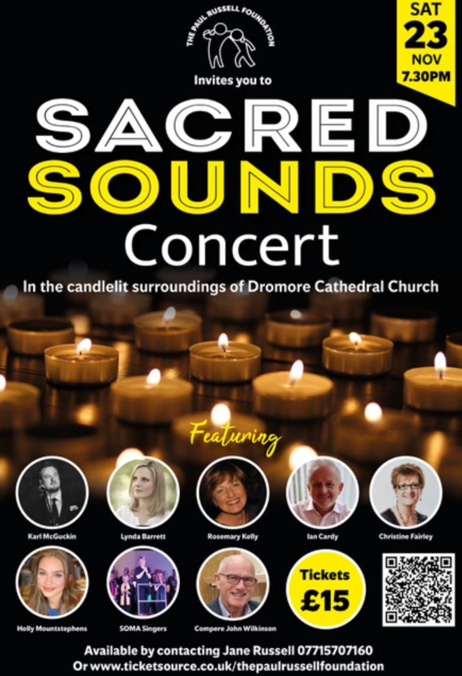 Sacred Sounds Concert  hosted by The Paul Russell Foundation 