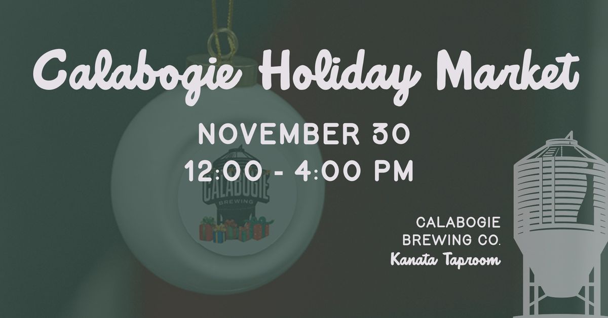 Holiday Market at Kanata Taproom