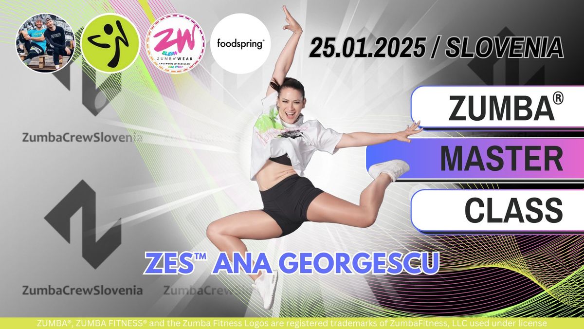 ZUMBA\u00ae MASTER CLASS with ZES\u2122 ANA GEORGESCU