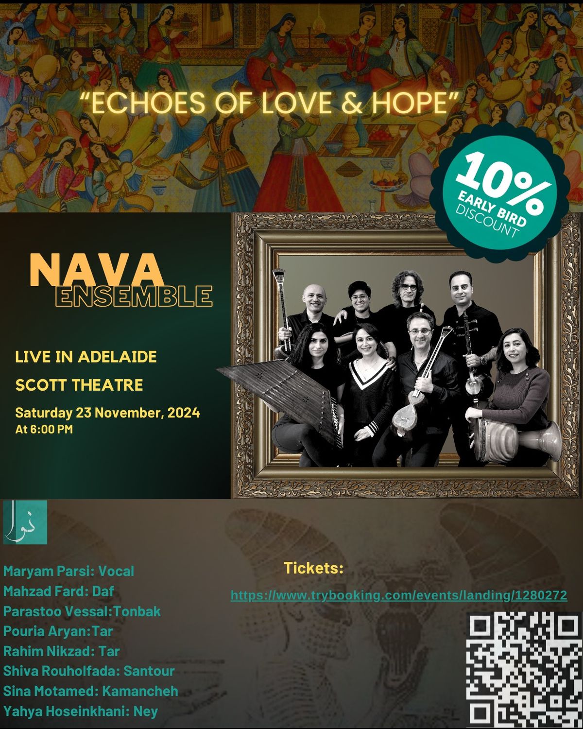 "Echoes of Love and Hope": NAVA Ensemble Live in Adelaide