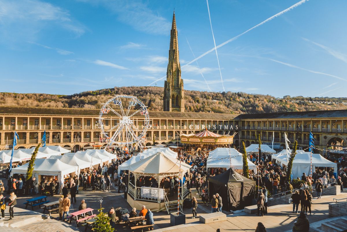 The Piece Hall Christmas Market 2024