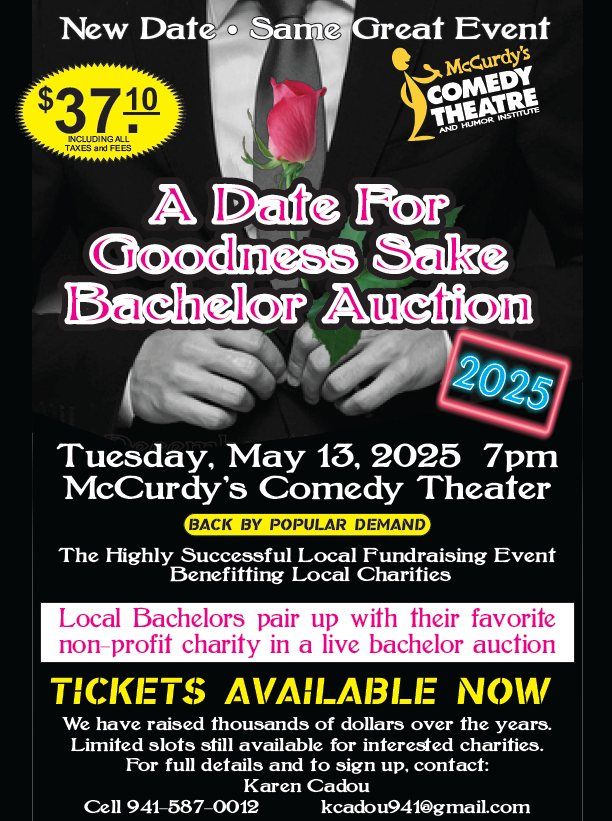 2025 A Date For Goodness Sake Charity Bachelor Auction