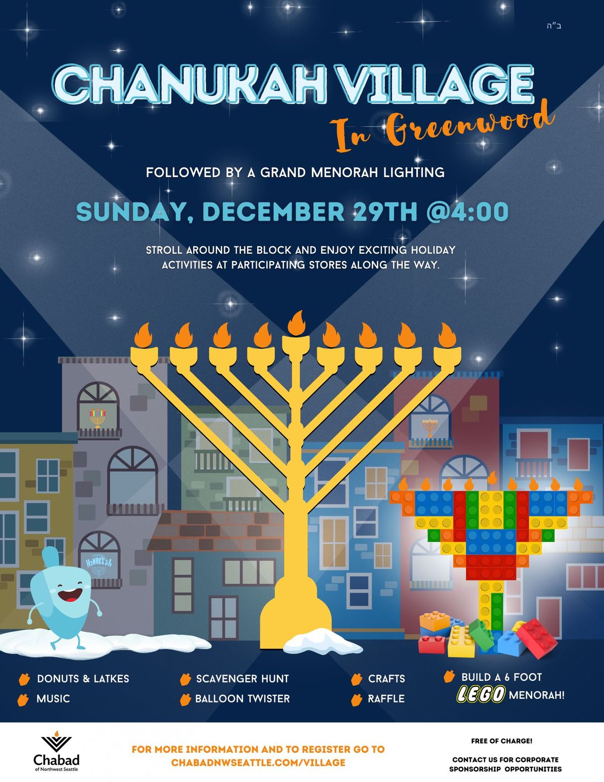 Chanukah Village in Greenwood