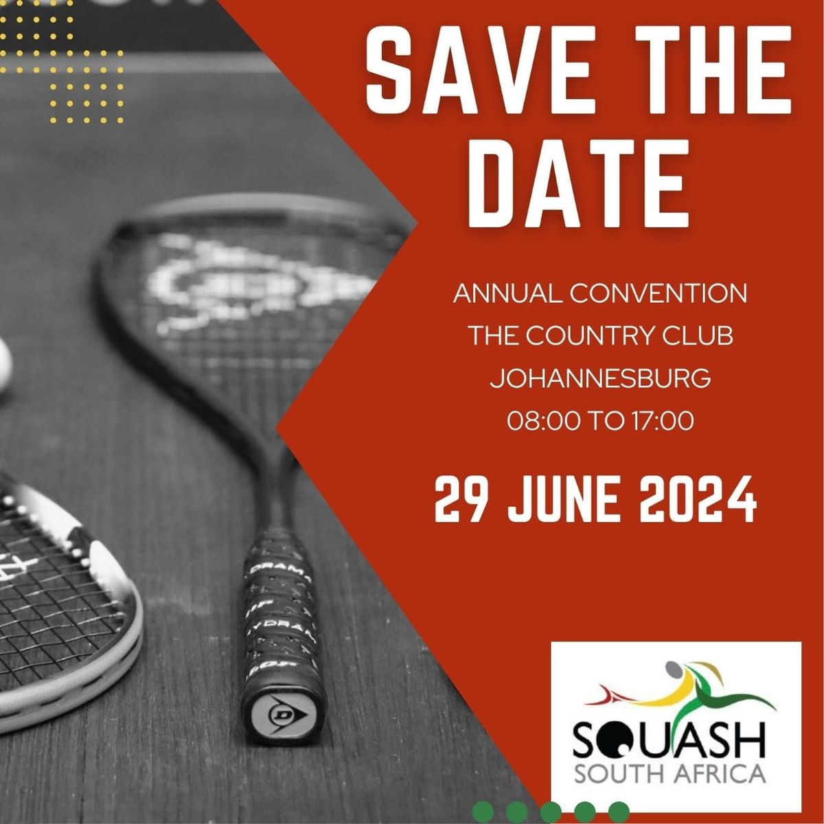Squash South Africa: Annual Convention