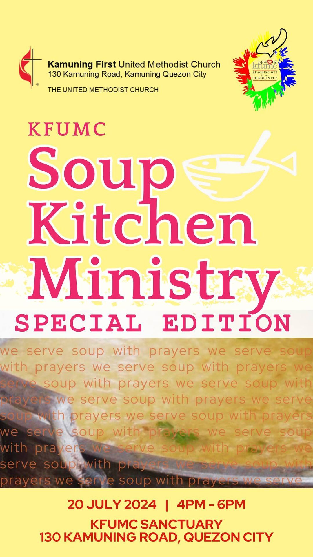 SOUP KITCHEN "SPECIAL EDITION" \/ JULY 20 \/ 4PM - 6PM