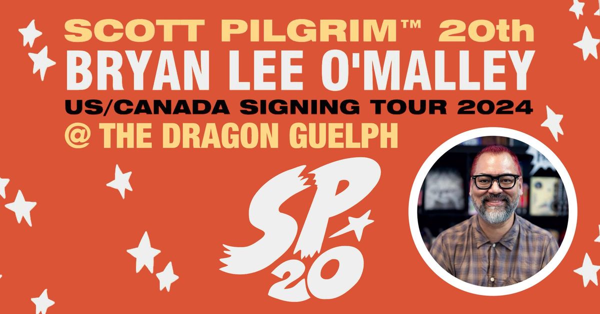 SCOTT PILGRIM 20th ANNIVERSARY SIGNING TOUR - Bryan Lee O\u2019Malley @ The Dragon!