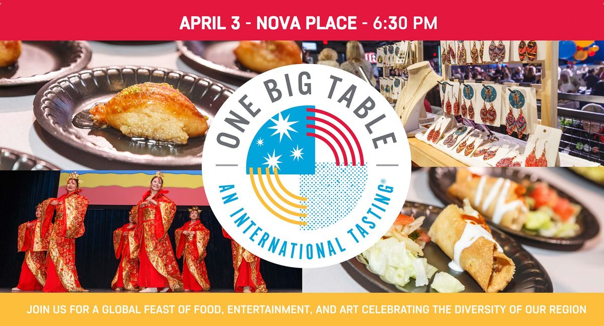 One Big Table: An International Tasting