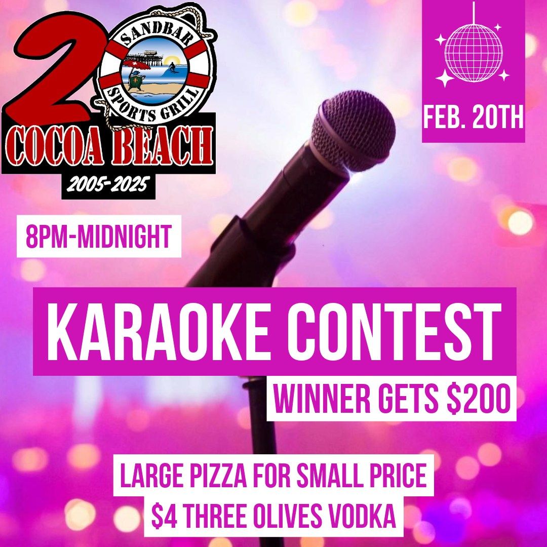 Karaoke Contest 20th Celebration