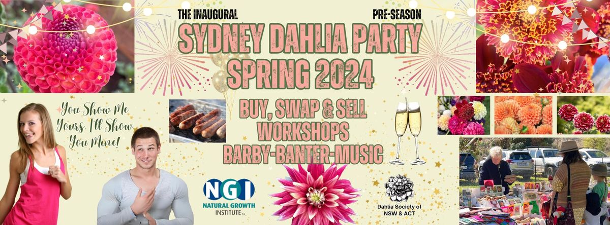 Sydney Dahlia Party & Buy, Swap & Sell Spring 24