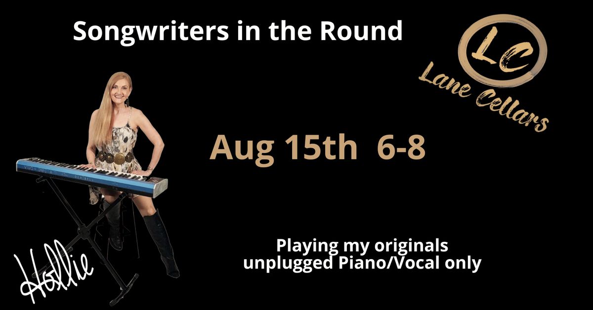 Songwriters in the Round at Lane Cellars