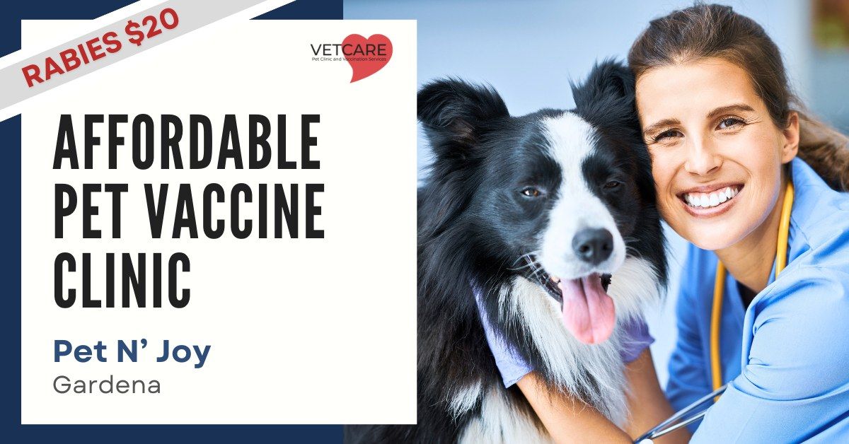 Affordable Pet Vaccine Clinic - Gardena