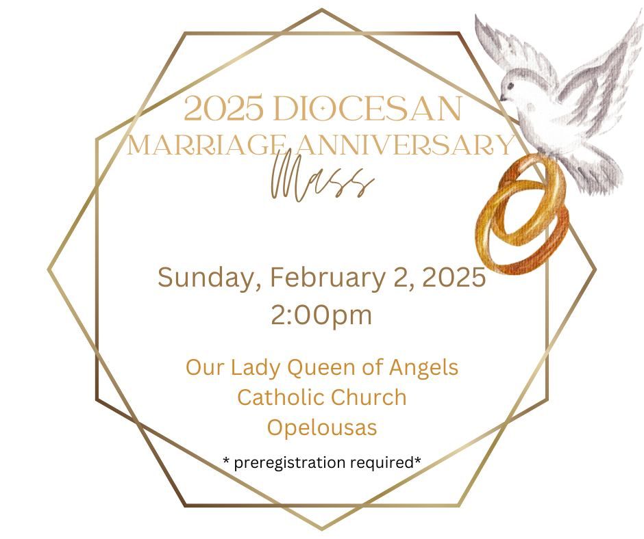 2025 Diocesan Marriage Anniversary Mass