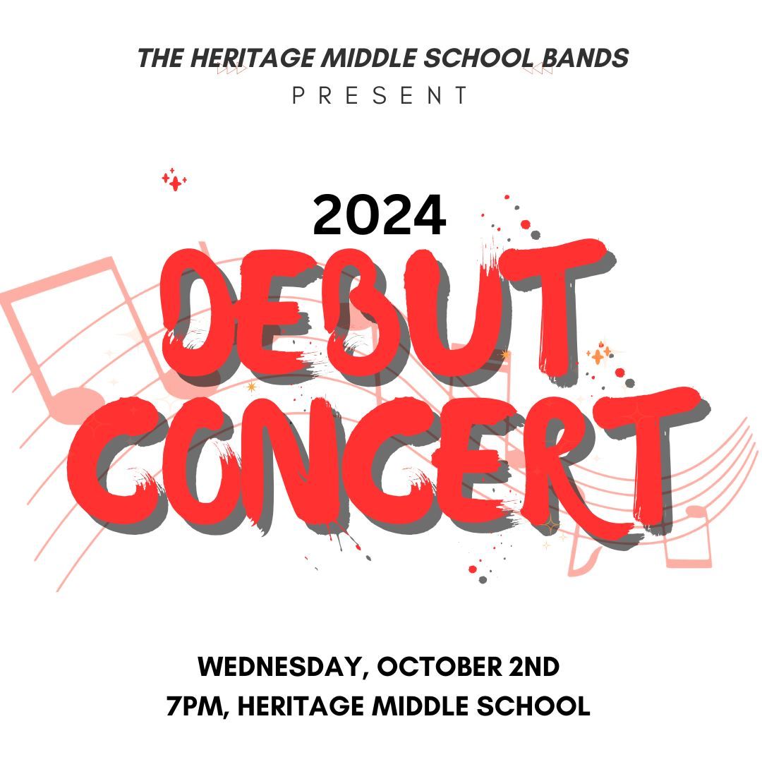 2024 HMS Bands "Debut" Concert