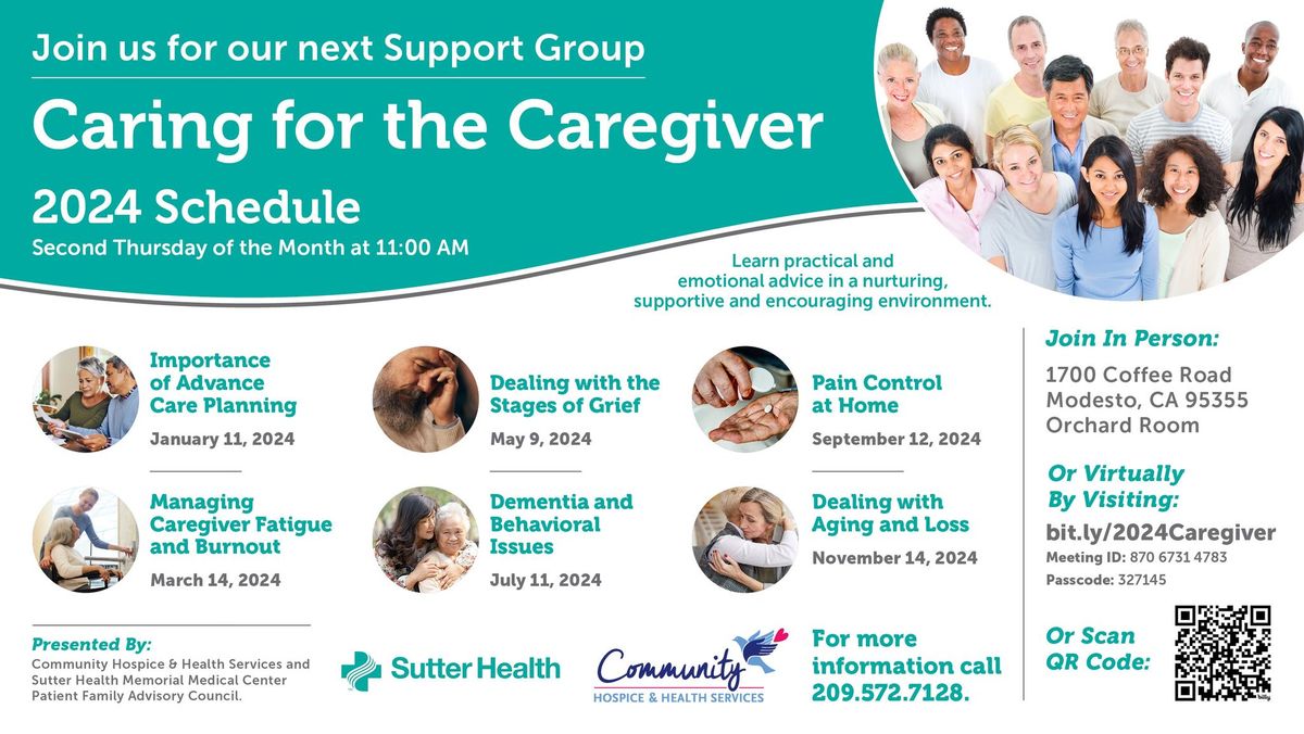 Caring for the Caregiver - Dealing with Aging and Loss