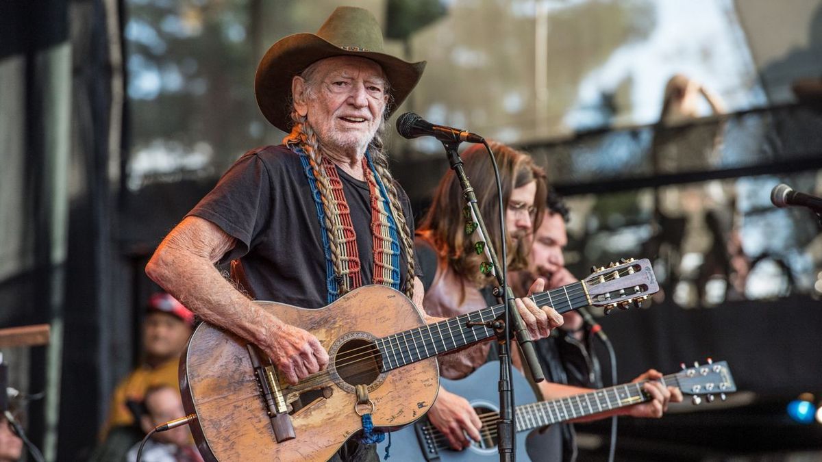 Willie Nelson at Lauridsen Amphitheater at Water Works Park