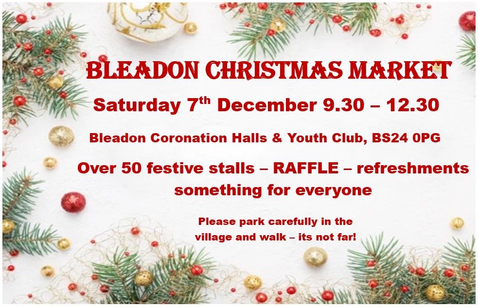 BLEADON CHRISTMAS MARKET