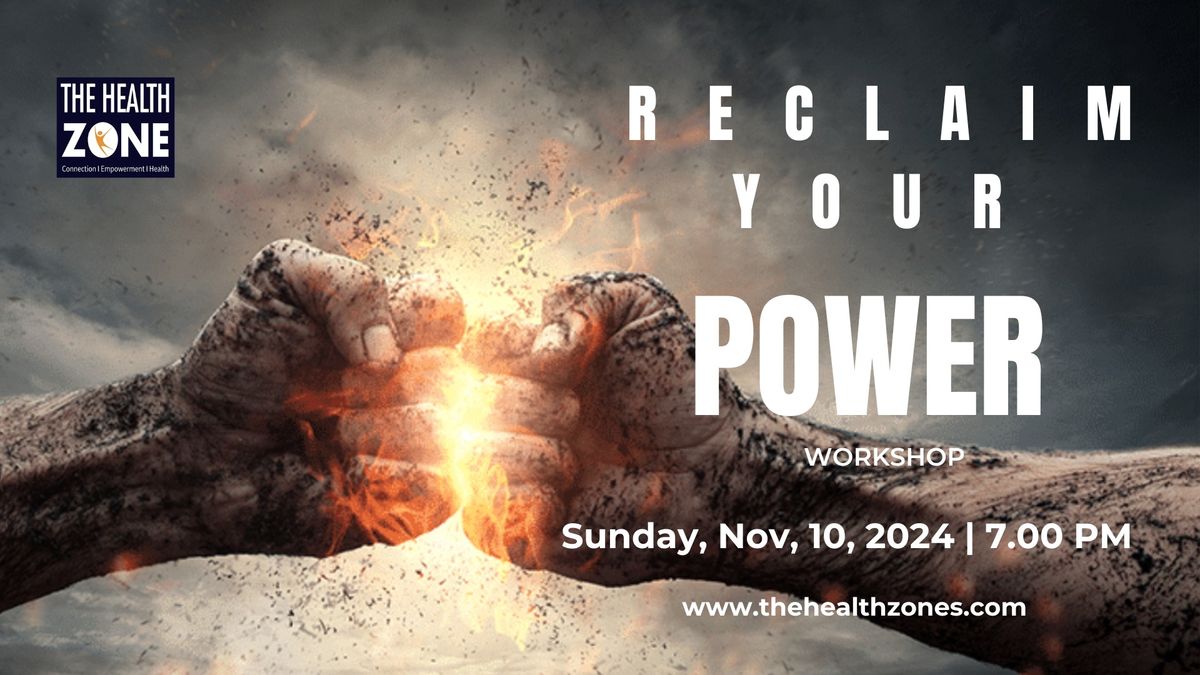 Reclaim Your Inner Power Workshop ~ Discover deep peace and your true self 