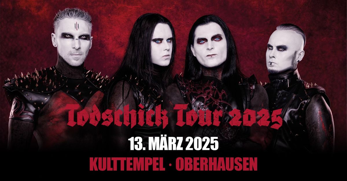 NACHTBLUT \u00b7 TODSCHICK TOUR 2025 \u00b7 OBERHAUSEN \u00b7 KULTTEMPEL