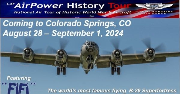 AirPower History Tour Coming to Colorado Springs, CO