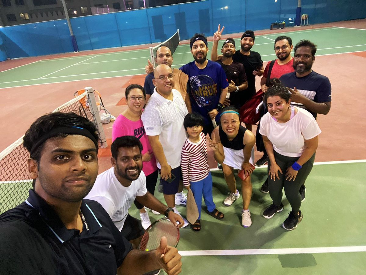 Tuesday Tennis Singles Games Night in Oud Metha Dubai