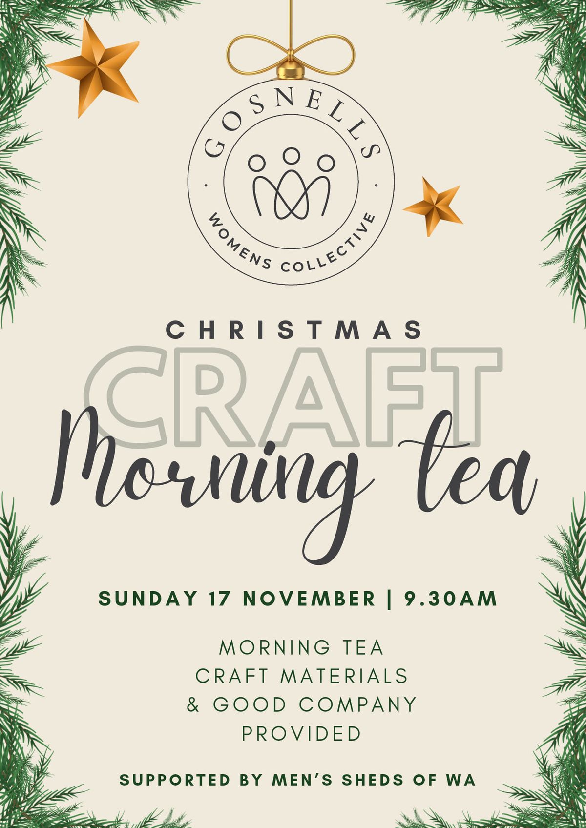 Christmas Crafts & Morning Tea