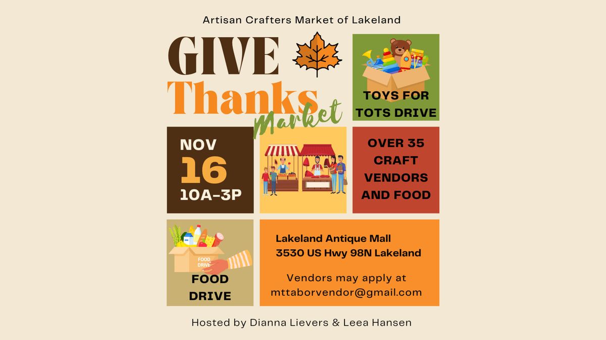 Giving Thanks Market & Drive