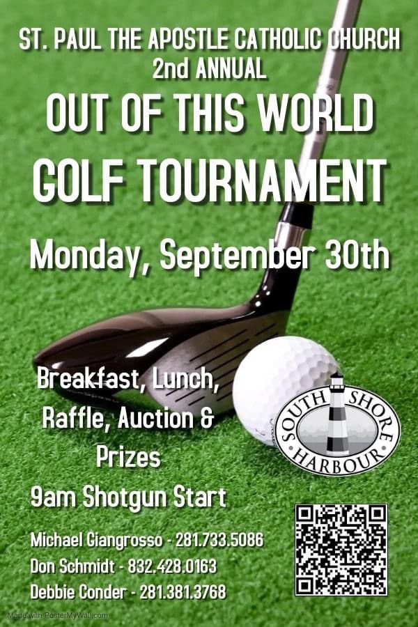 Church Fundraising Golf Tournament