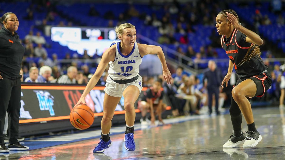Middle Tennessee Blue Raiders at Sam Houston Bearkats Womens Basketball