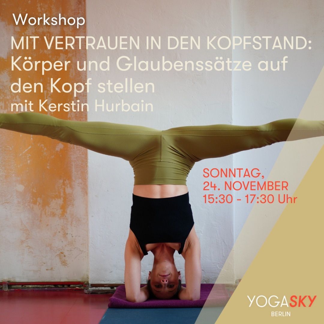 Workshop - mit Vertrauen in den Kopfstand - mit Kerstin Hurbain