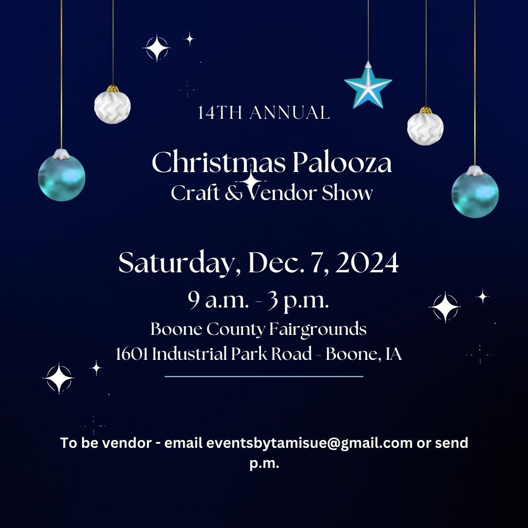 Christmas Palooza Craft & Vendor Show 2024