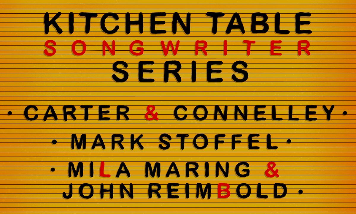 Kitchen Table Songwriter Series begins Nov. 16