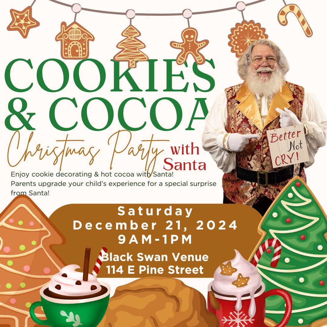 Cookies & Cocoa with Santa in Downtown Lakeland!