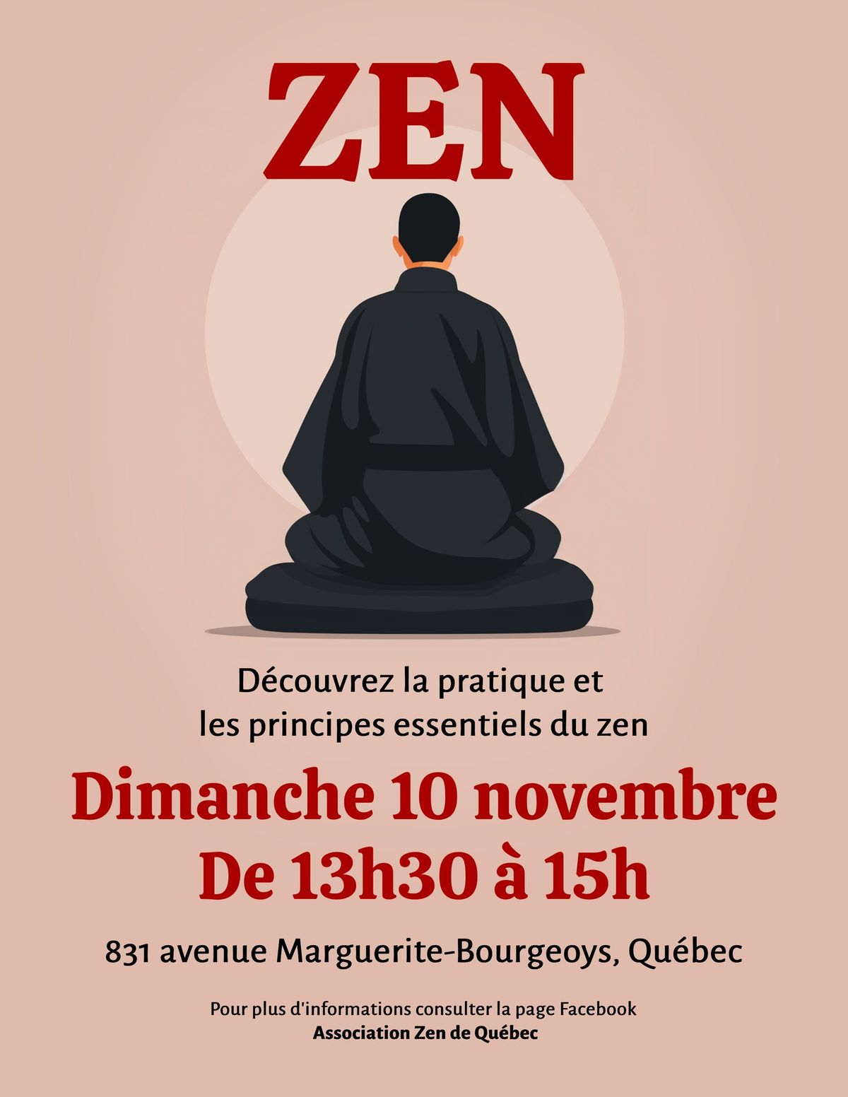 Atelier d'introduction au zen