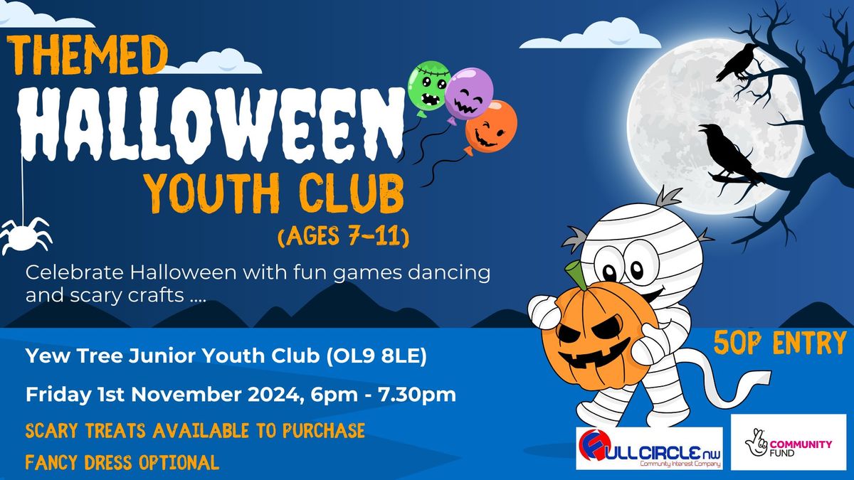 Themed Halloween Youth Club