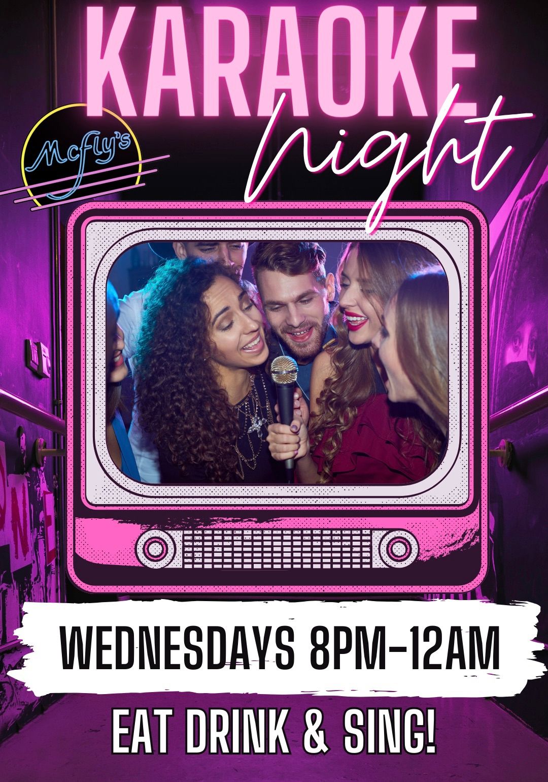 ?Karaoke ? Wednesdays at McFlys! 