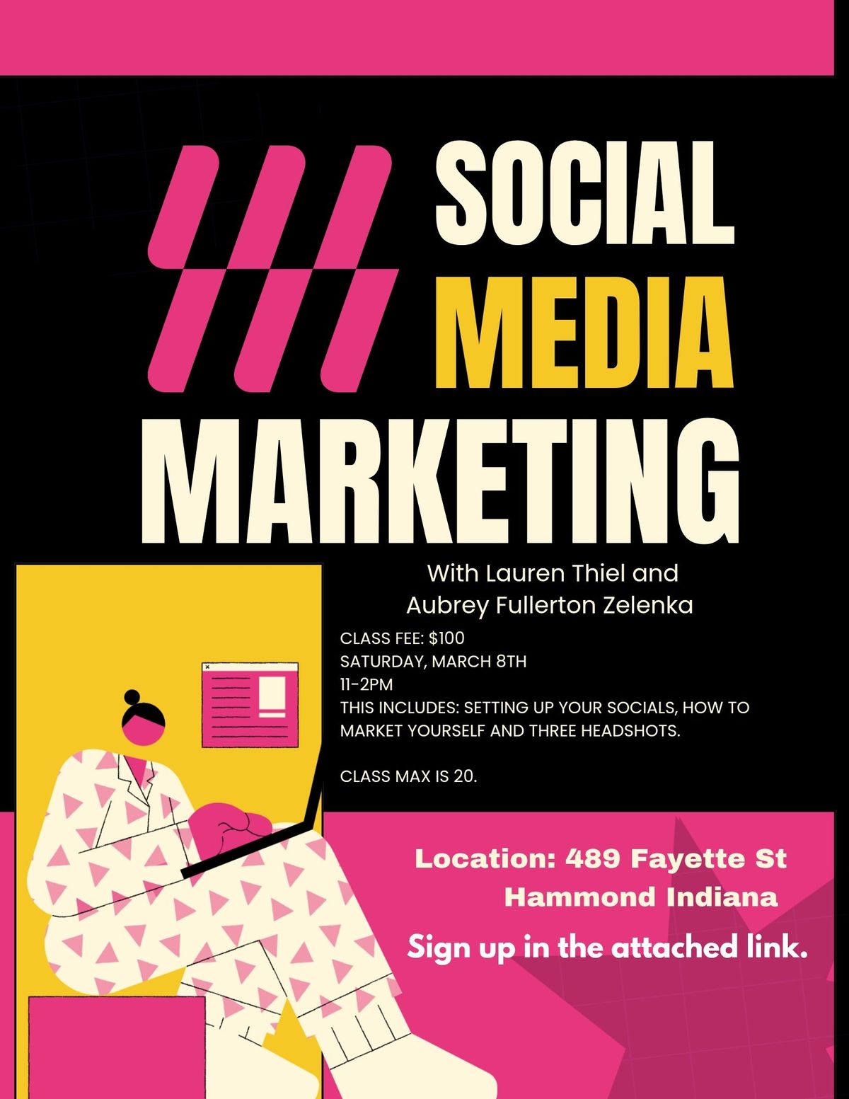 Social Media and Marketing Class 