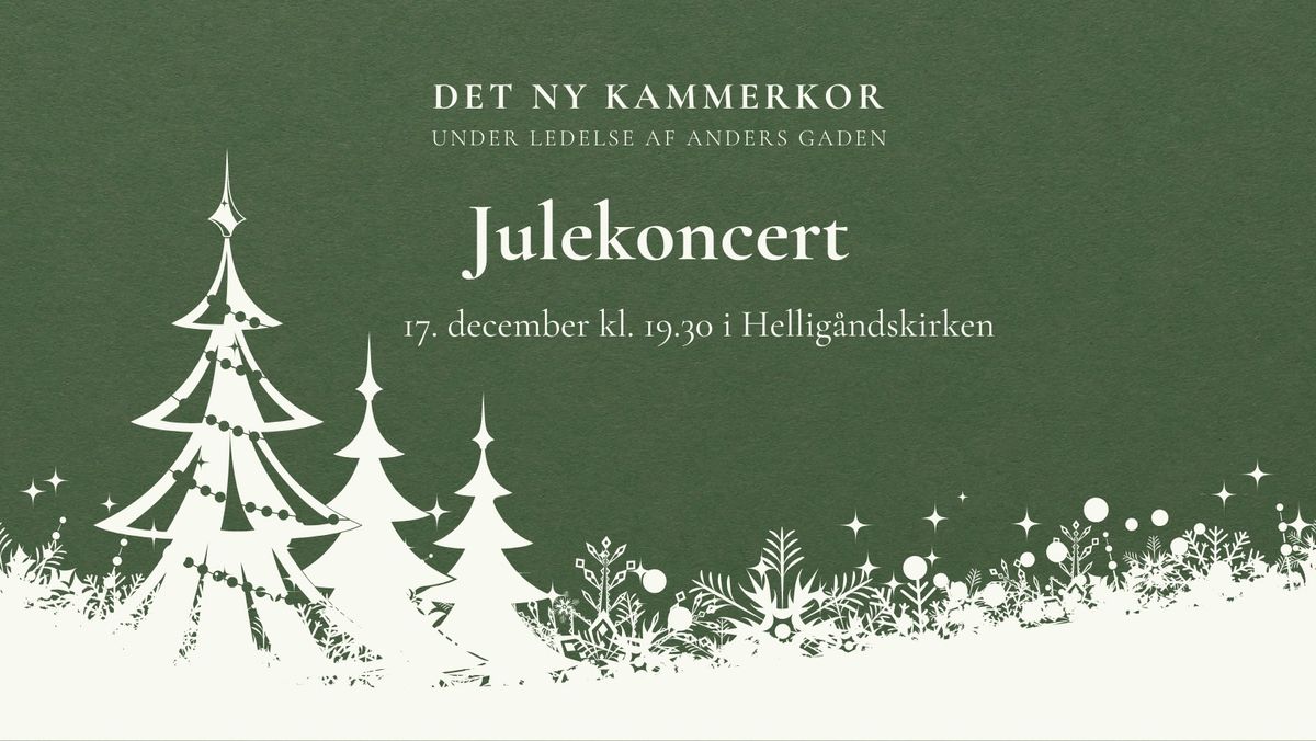 Julekoncert med Det Ny Kammerkor