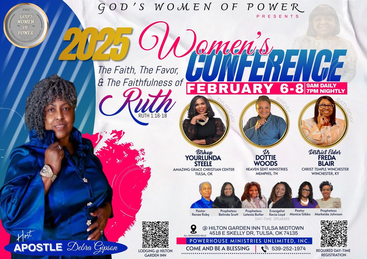 The Faith, The Favor, & The Faithfulness of RUTH! GWOP Women's Conference