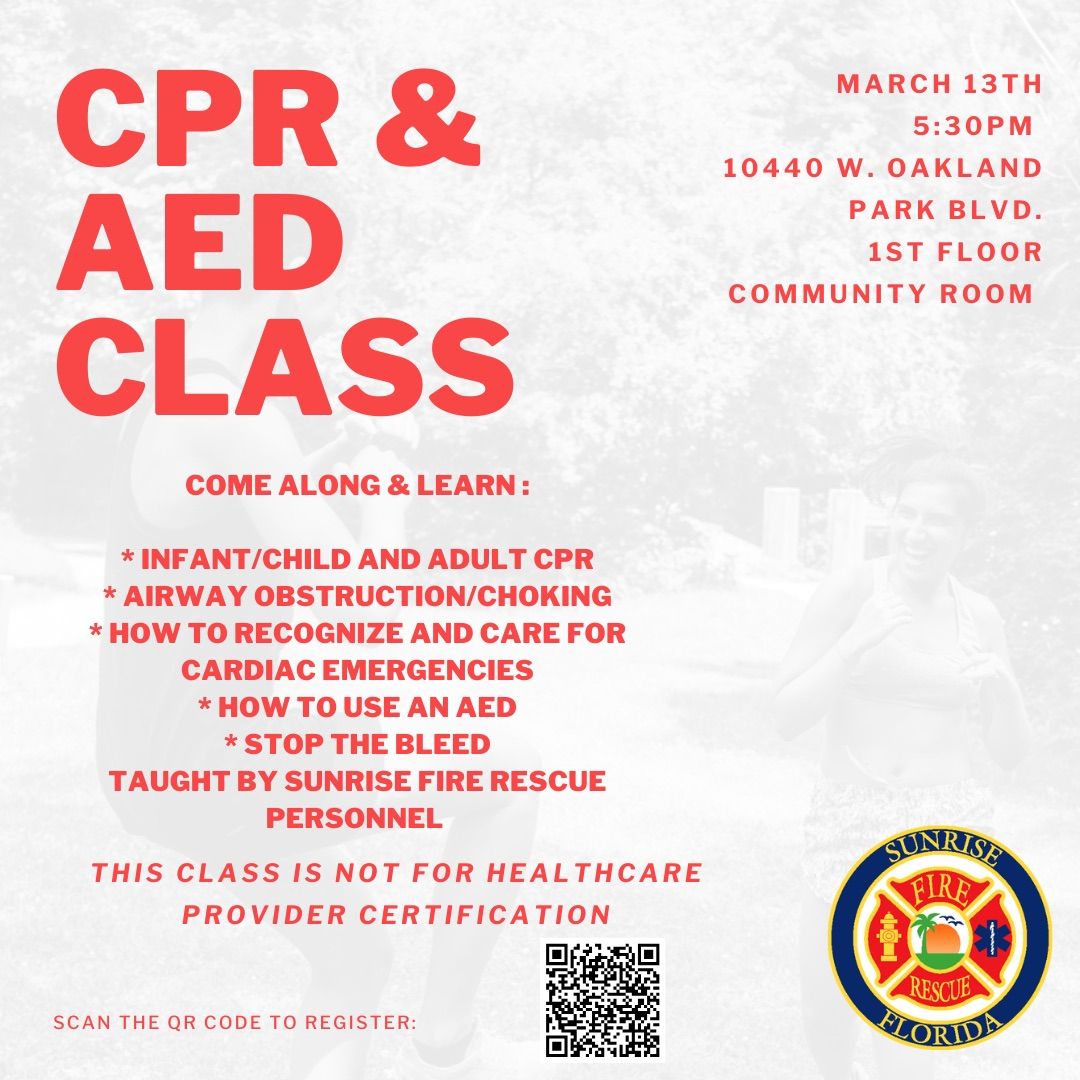 Free CPR & AED Training